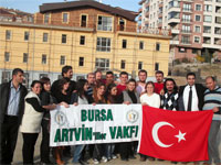 Bursa Artvinliler Vakfı Gençlik Kollarından Ankara Ziyareti
